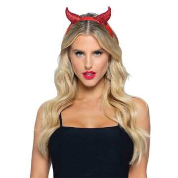 Leg Avenue Glitter Devil Horn Headband