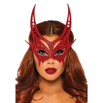 Leg Avenue Glitter Devil Mask