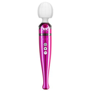 Pixey Deluxe Rechargeable Wireless Wand - Pink Chrome