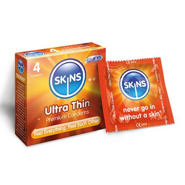 Skins Ultra Thin Condoms - 4 Skins