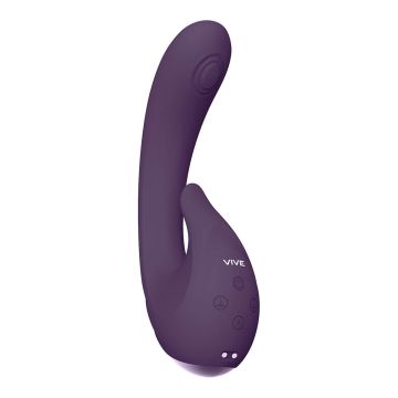VIVE Miki Pulse Wave &amp; Flicking G-Spot Vibrator - Purple